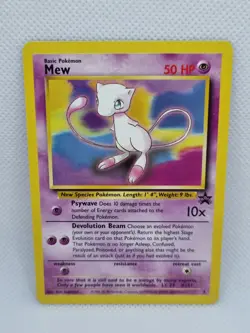 Pokemon Card - Mew #8 Black Star Promo Set WOTC - Rare NM + Free Postage - Image 1