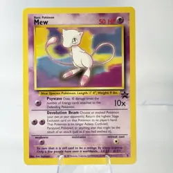 🔥 NM Mew #8 WotC Promo 🔮 Non-Holo Vintage 2000 Black Star Pokemon Card! 💎 OG - Image 1