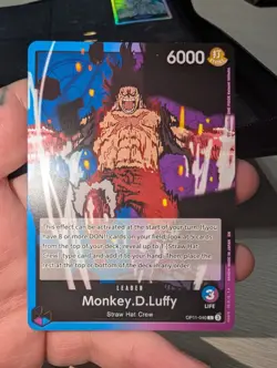 Monkey D. Luffy OP11-118 SEC Secret Rare & OP11-040 L Leader Card Lot One Piece - Image 4