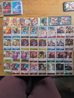 One Piece TCG Rare Holo Bundle OP07 Pack Fresh NM Card Lot - Image 1