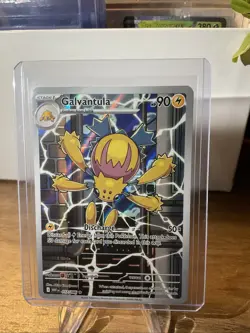 Galvantula 117/086 Sv White Flare Holo Pokemon Card TCG Rare Near Mint Pokemon - Image 1