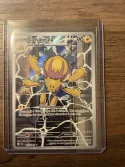 Galvantula 117/086 Sv White Flare Holo Pokemon Card TCG Rare Near Mint Pokemon - Image 2