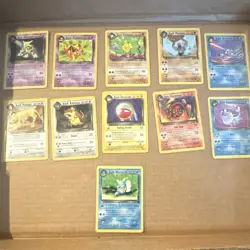 💥Pokemon Team Rocket Dark Card Lot vintage - Image 1