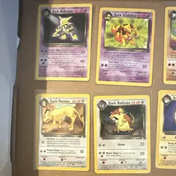 💥Pokemon Team Rocket Dark Card Lot vintage - Image 2