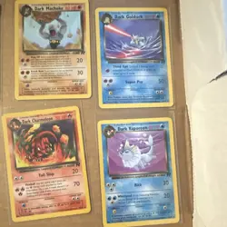 💥Pokemon Team Rocket Dark Card Lot vintage - Image 4