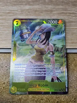 OP15-109 Nico Robin Alt Art Adventure on KAMIs Island One Piece TCG English Card - Image 1