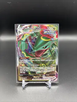 Pokemon TCG Rayquaza VMAX Crown Zenith Ultra Rare Card 102/159 - Image 1