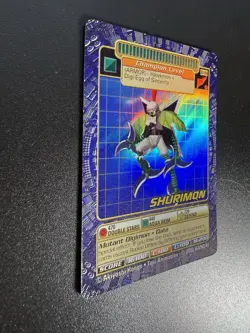 Digimon Shurimon BO-124S Card 2000 Digi-Battle Series 3 Bandai Holo Nm/M - Image 3