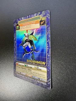 Digimon Shurimon BO-124S Card 2000 Digi-Battle Series 3 Bandai Holo Nm/M - Image 4