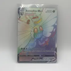 Pokemon Butterfree VMAX Darkness Ablaze Secret Rare Full Art Card 300 HP - Image 1