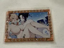 SHINOBU / YOIMIYA Diamond Card Promo SSP Liquid Fantasy # 051/333 Demon Slayer - Image 1