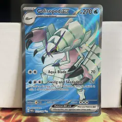GOLISOPOD EX 221/182 FULL ART PARADOX RIFT POKEMON CARD NM - Image 1