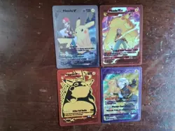 4 pikachu tg16 17 gallery Holo Full Art Pokemon Card ex gx vmax sr sar Chinese - Image 1