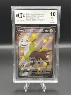 BOLTUND v Card Graded 10 Pokemon Card Read Description - Image 1
