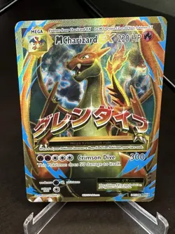 Pokemon TCG Evolutions Full Art Holo Ultra Rare Card M Mega Charizard EX 101/108 - Image 1