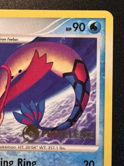 Prerelease Milotic 70/147 Platinum Supreme Victors Pokemon Card Stamped Rare LP - Image 4