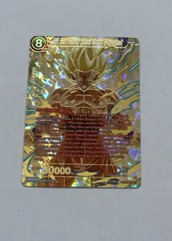 SS SON GOKU SPIRIT BOMB ABSORBED BT19-008 SPR Fighters Ambition NM Card DBS CCG - Image 1