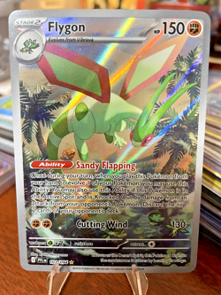 Pokemon Card-Flygon 101/094 - Illustration Rare- Phantasmal Flames - Holo LP - Image 1