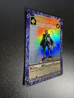 Digimon Stingmon BO-119S Card 2000 Digi-Battle Series 3 Bandai Holo Nm/M - Image 3