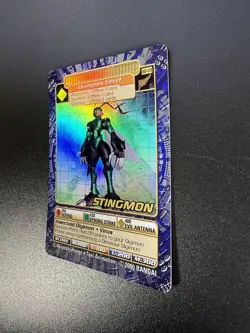 Digimon Stingmon BO-119S Card 2000 Digi-Battle Series 3 Bandai Holo Nm/M - Image 4