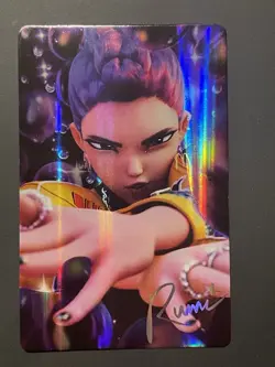 Mcdonalds Kpop Demon Hunter Holofoil RUMI Card - Image 1