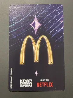 Mcdonalds Kpop Demon Hunter Holofoil RUMI Card - Image 2