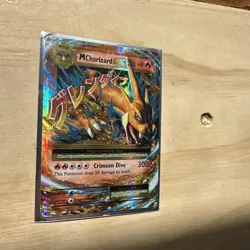 Pokemon Evolutions Ultra Rare Holo Card Mega M Charizard EX 13/108 2016 - Image 2