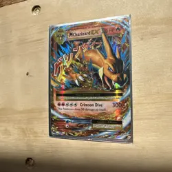 Pokemon Evolutions Ultra Rare Holo Card Mega M Charizard EX 13/108 2016 - Image 3