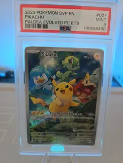 Pikachu 027 Sv: Scarlet & Violet Promo Cards Holo (Pokemon Center) - Image 1