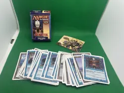 Magic The Gathering STARTER 1999 TIME CURSE Theme Deck MTG w/ instructions - Image 1