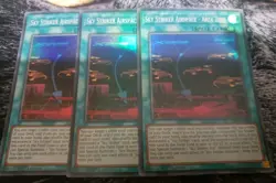 Yugioh Card Playset Sky Striker Airspace Area Zero DASA-EN039 Super Rare I ❤ Ray - Image 1
