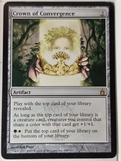 Crown of Convergence - Ravnica: City of Guilds - Magic the Gathering MTG Nice! - Image 1