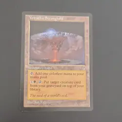 Wizards of the Coast Volrath's Stronghold Rare Legendary Land Stronghold English - Image 1