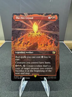 The Fire Crystal (Borderless) Final Fantasy Regular - Image 1
