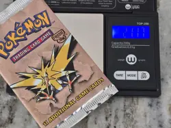 Sealed Pokemon TCG Zapdos Fossil Booster Pack (Heavy Pack See Photos) - Image 1