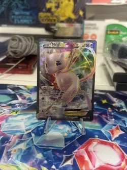 Pokemon Mew EX Black Star Promo Full Art Holo Card #XY126 Near Mint Condition - Image 1