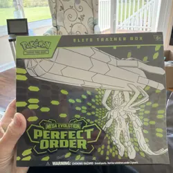 Pokemon TCG Mega Evolution Perfect Order ETB Elite Trainer Box (Factory Sealed) - Image 1