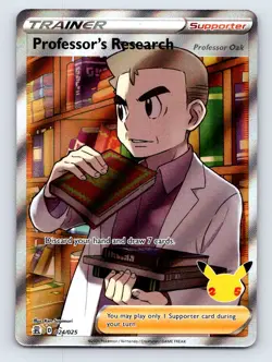 2021 Pokemon Celebrations PROFESSOR'S RESEARCH 024/025 - Image 1