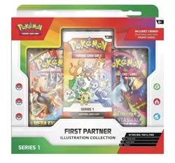Pokemon TCG First Partner Illustration Collection Series 1 New Sealed - Image 1