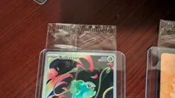 2 Pokemon TCG Bulbasaur 133/132 Mega Evolution Stamped Promo Sealed Near Mint - Image 5