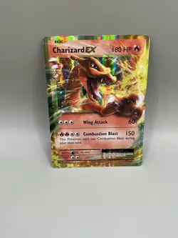 Charizard EX 12/108 Holo Rare EX Evolutions 2016 Pokemon MP - Image 1