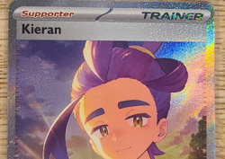 Kieran 174/131 Pokemon TCG SV: Prismatic Evolutions Special Illustration Rare NM - Image 3