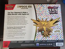Pokemon TCG Scarlet & Violet 151 Zappos EX Box New Factory Sealed - Image 2