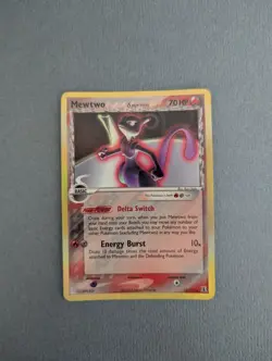 Pokemon TCG 2005 Mewtwo (Delta Species) 12/113 Delta Species Reverse Holo - Image 1