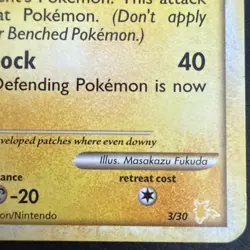 Flaaffy 3/30 Regular Trainer kit Gyarados & Raichu Pokemon TCG LP 2010 - Image 3