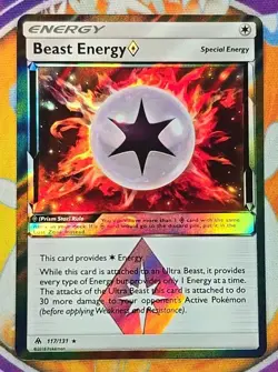 🔥Pokemon TCG Beast Energy Prism Star Forbidden Light 117/131 Holo Holo Rare📈👍 - Image 1