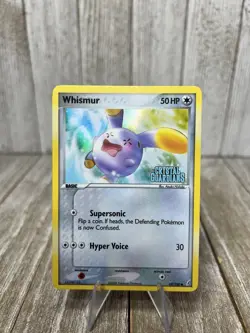 Whismur 69/100 Holo ex Crystal Guardians Pokemon 2006 LP - Image 1