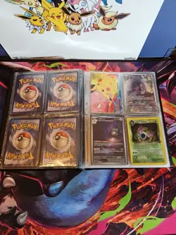 40 Pokemon Binder Collection | 20+ Vintage/WOTC+ Modern Holos/ Error Diglett - Image 2