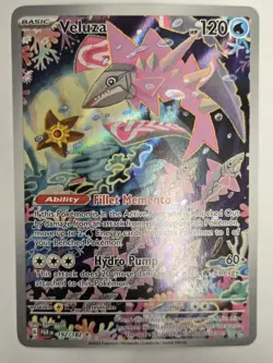 Pokemon TCG Veluza Paradox Rift 192/182 Holo Illustration Rare - Image 2