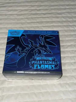 Pokemon TCG Mega Evolution Phantasmal Flames Elite Trainer Box ETB NEW/Sealed - Image 1